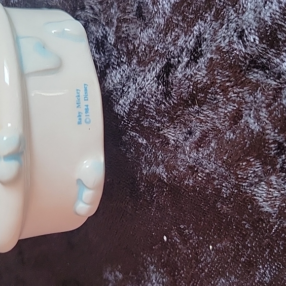 Vintage 1984 Disney Baby Mickey in tub ornament - Picture 4 of 4